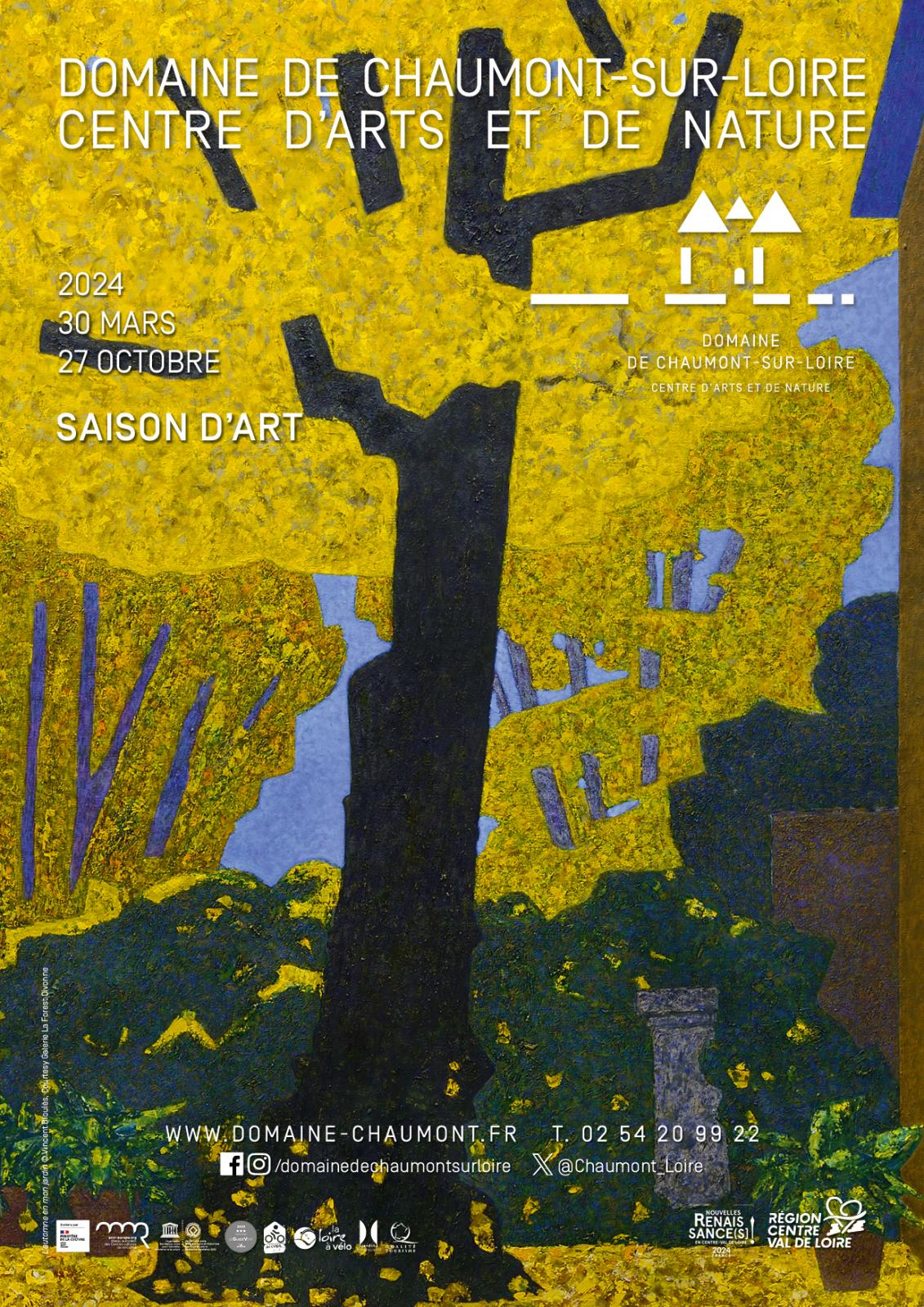 2024 Art Season Domaine De Chaumont Sur Loire   Affiche Artco 2024 0 