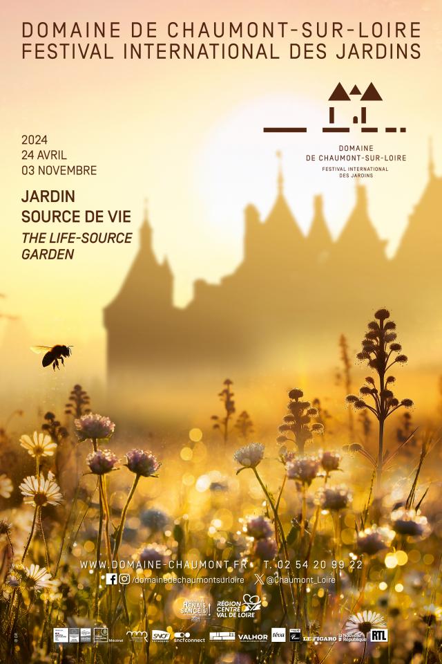 2024 Edition The Life Source Garden Domaine De Chaumont Sur Loire   Affiche Festival 2024 